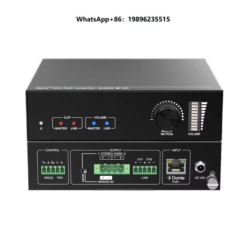 Portable Amplifier Mini - 2-kanaals mini draagbare professionele metalen subwoofer