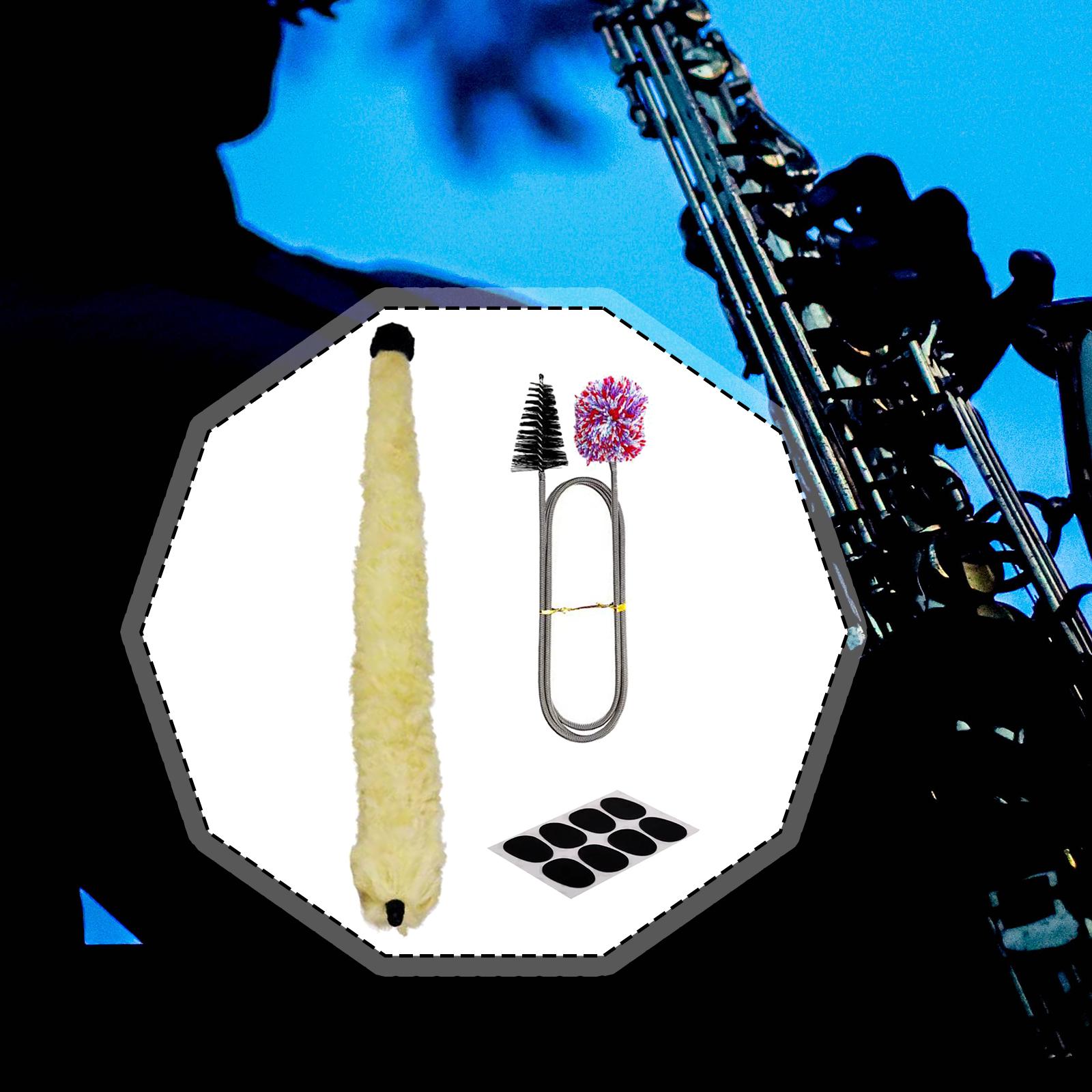 Clarinet Care Kit - Klarinetreinigingsset Herbruikbare onderhoudsset voor professionele spelersfluit