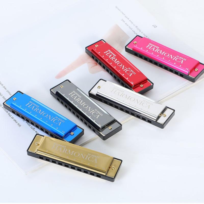Harmonica 10 Hole - 1PC Professionele 10 Hole 20 Tone