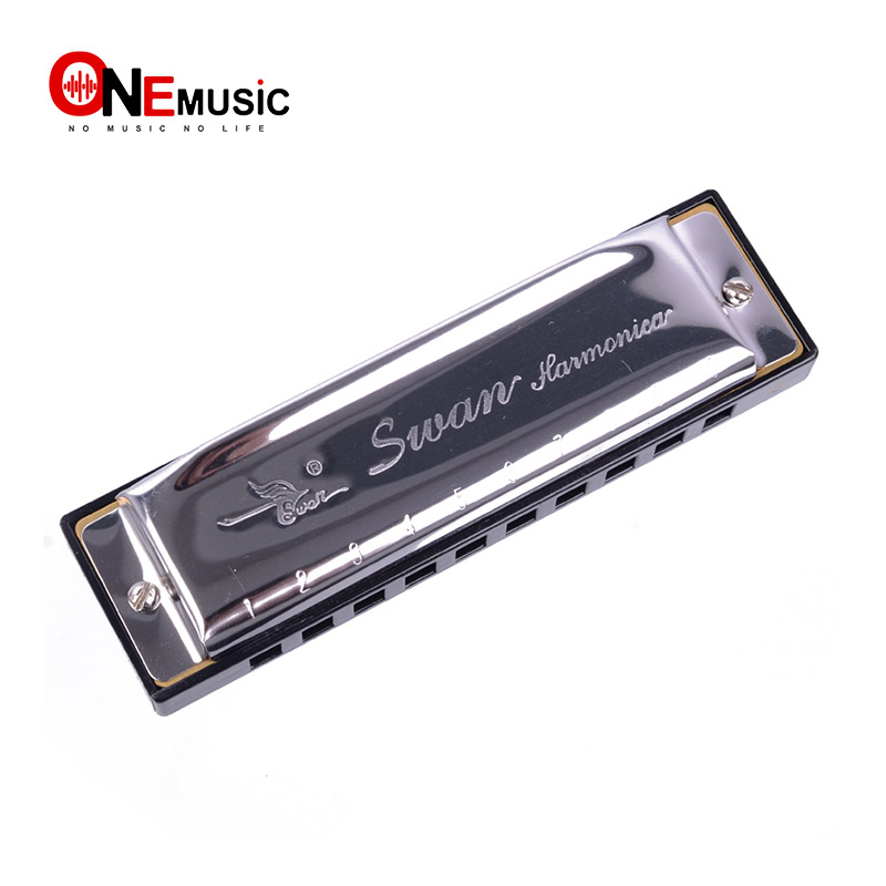 Harmonica 10 Hole - Swan Harmonica Blues SW1020-1 10 Gat