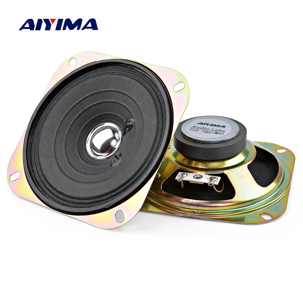 Audio Music Generator - AIYIMA 2 Stuks 4 Inch Draagbare