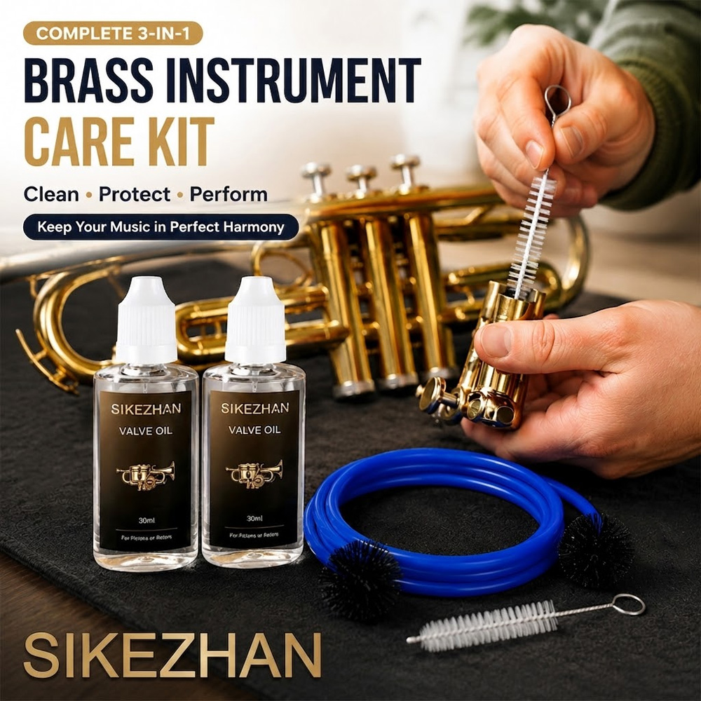Trumpet Valve Oil - 30ml Brass Instrument Onderhoudsset Klep Olie