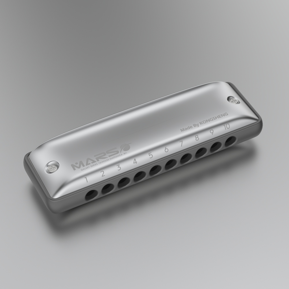 Harmonica 10 Hole - Kongsheng M1mars Ronde Gat 10-Holes Diatonische