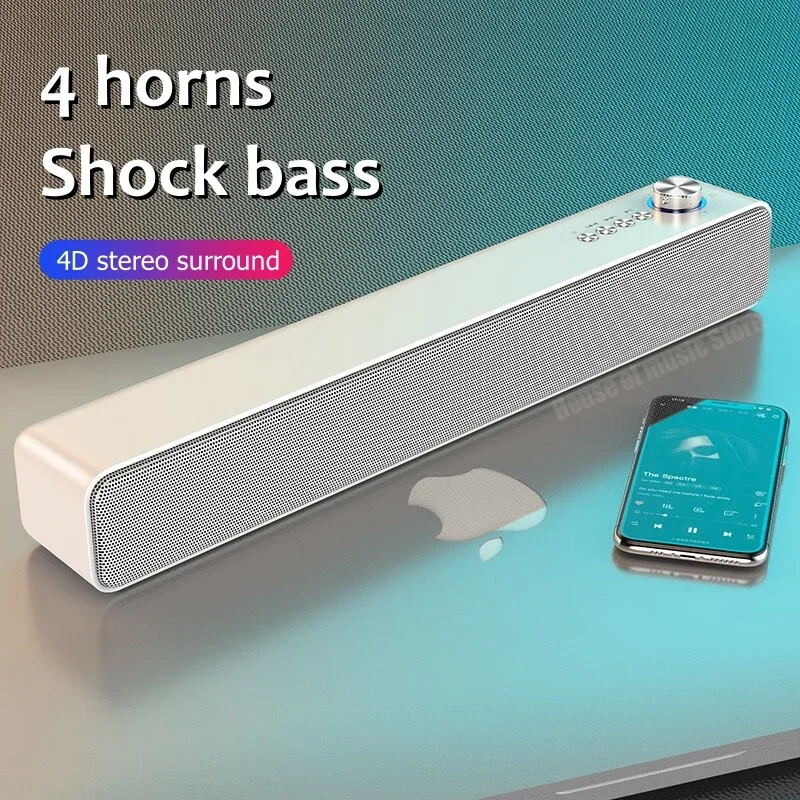 Audio X Music - Originele Bluetooth Subwoofer Soundbar TV Audio
