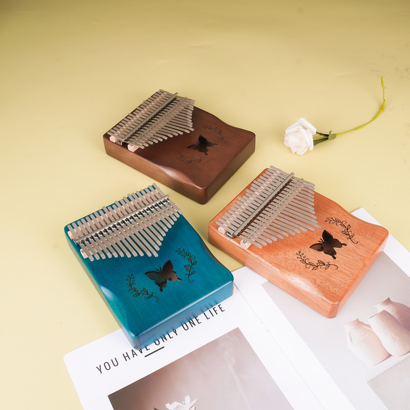 Kalimba Thumb Piano - 17 Key Hluru Kalimba Professionele Kwaliteit