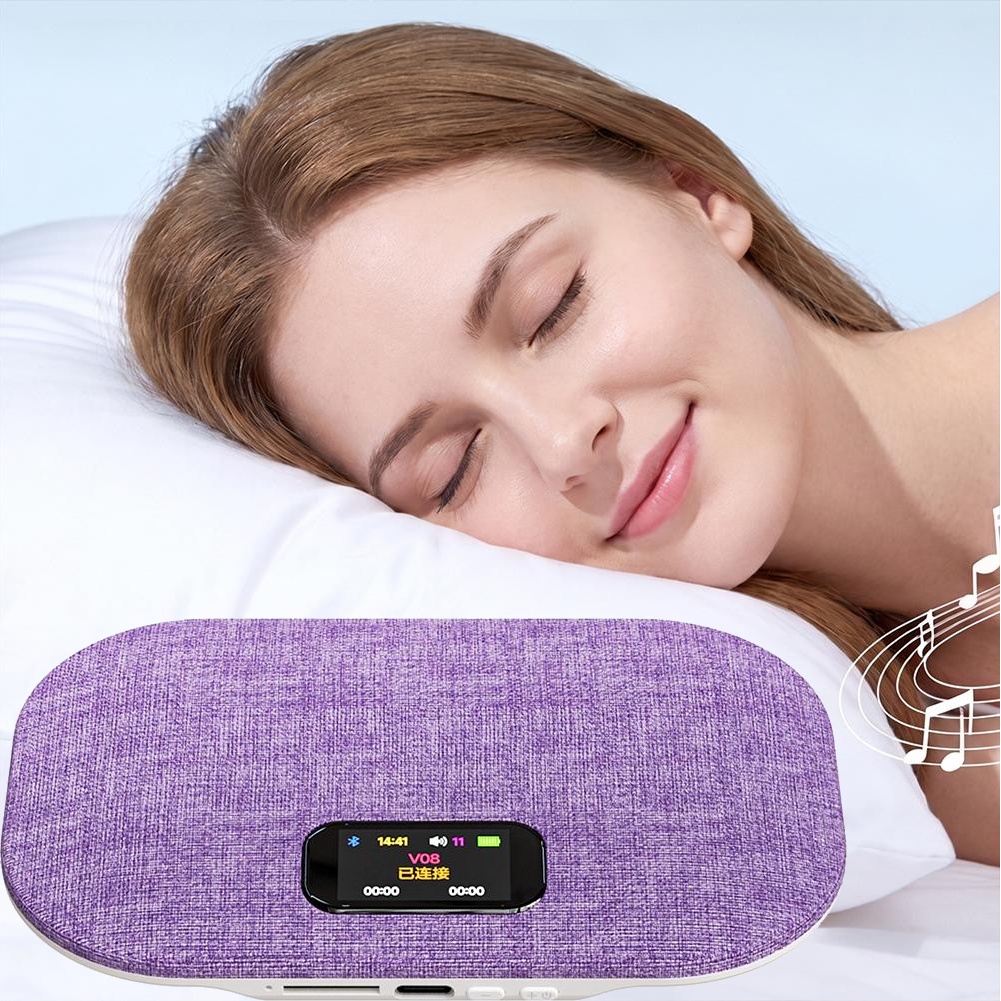Audio Music Lyrics - Slaapkamerkussenluidspreker voor het slapen, multifunctionele Bluetooth-muziekspeler