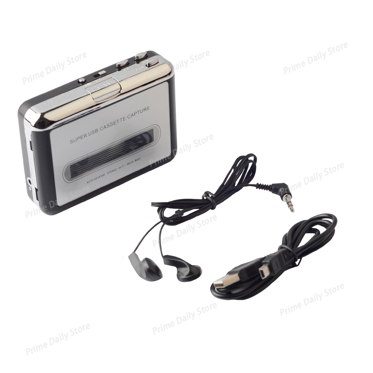 Audio Music Converter To Mp3 - USB Cassette Capture Radio Player Draagbare