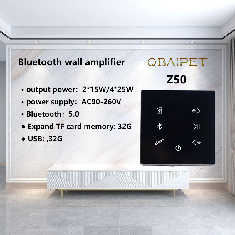 Audio Music Generator - Bluetooth Muur Versterker Home Theater Geluidssysteem