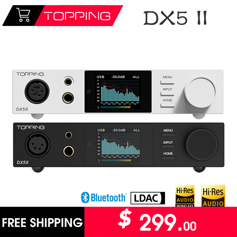 Audio Music Generator - Topping DX5II DX5 II Digitale Muziek