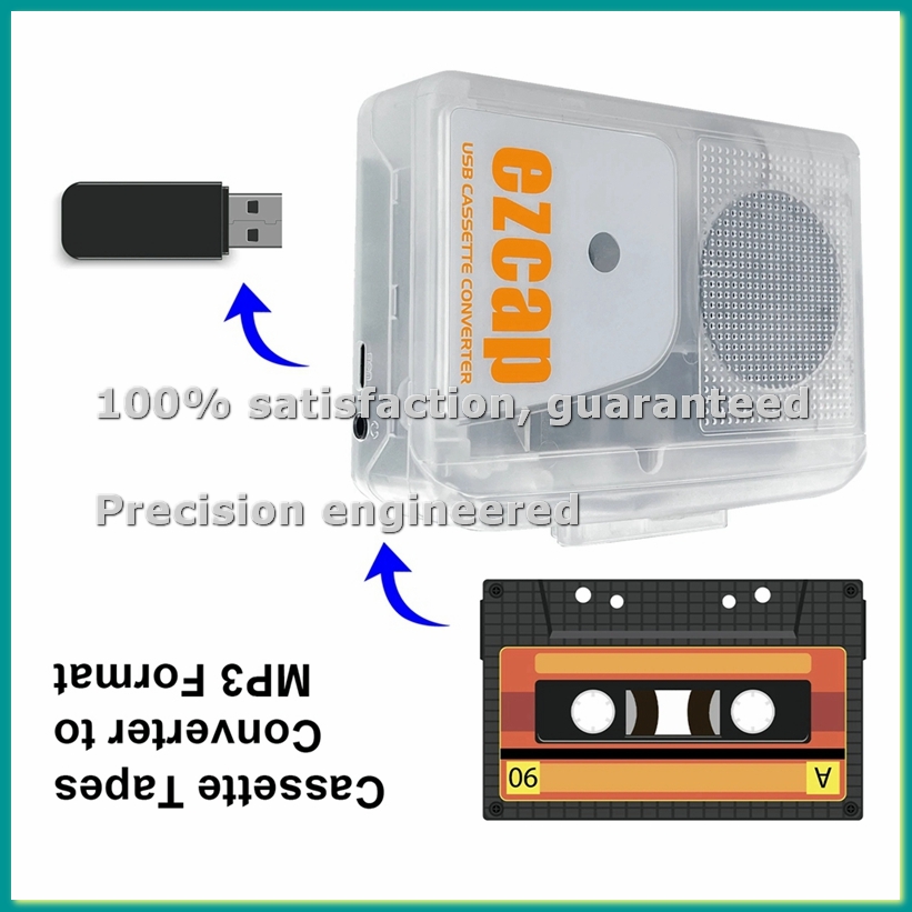Audio Music File - USB Cassette Speler Stereo Tape naar