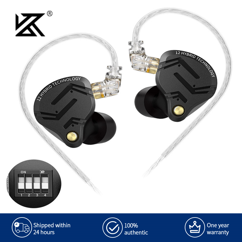 Audio X Music - KZ ZS12 PRO X Metal Oordopjes