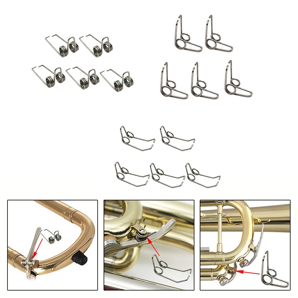 Trumpet Valve Oil - 5-delige set ijzeren trompet trombone altventiel