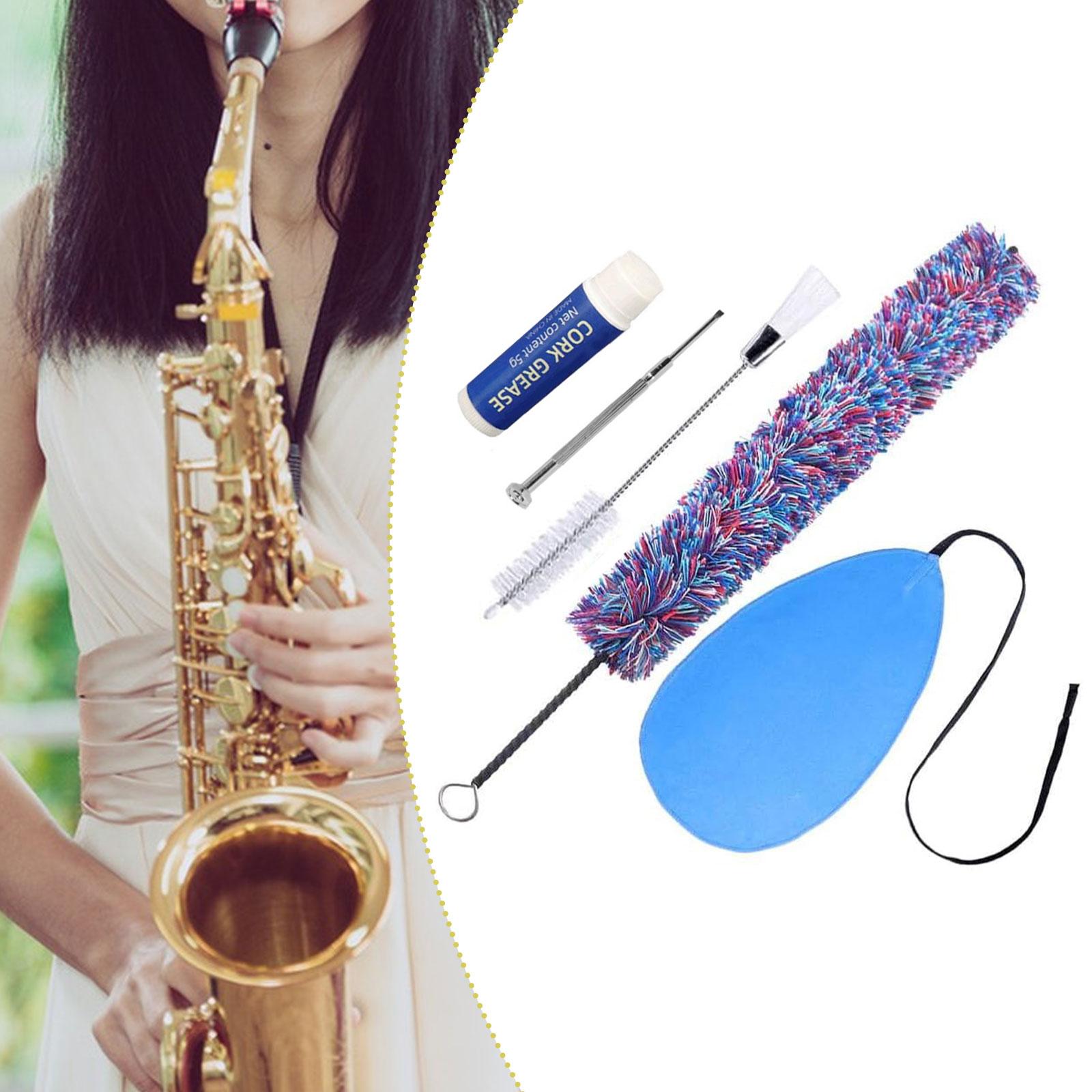Clarinet Care Kit - Klarinetreinigingsset Wattenstaafjes Reinigingsdoekje Mondstukborstel Reinigingsverzorgingsset voor