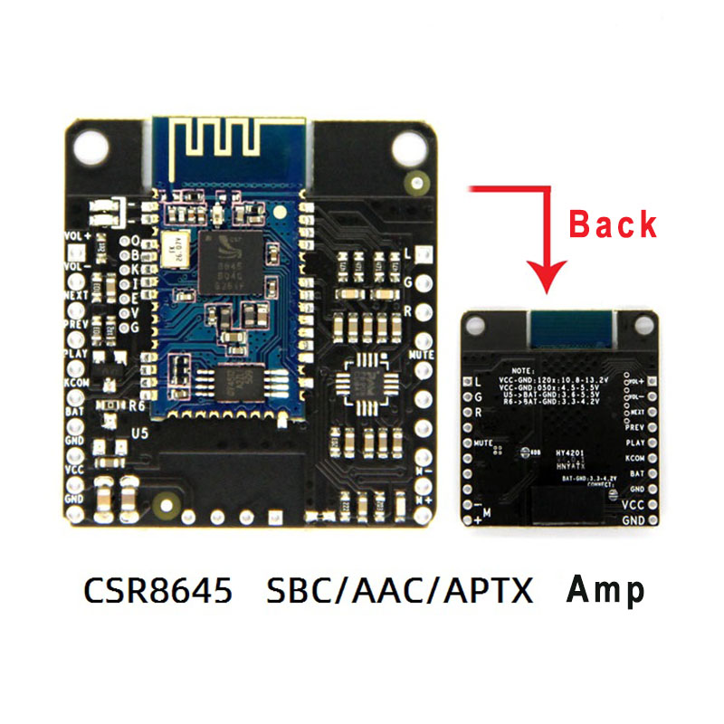 DC 12 V/5 V CSR8645 APT-X Loss - Audio X Music recensie en prijs