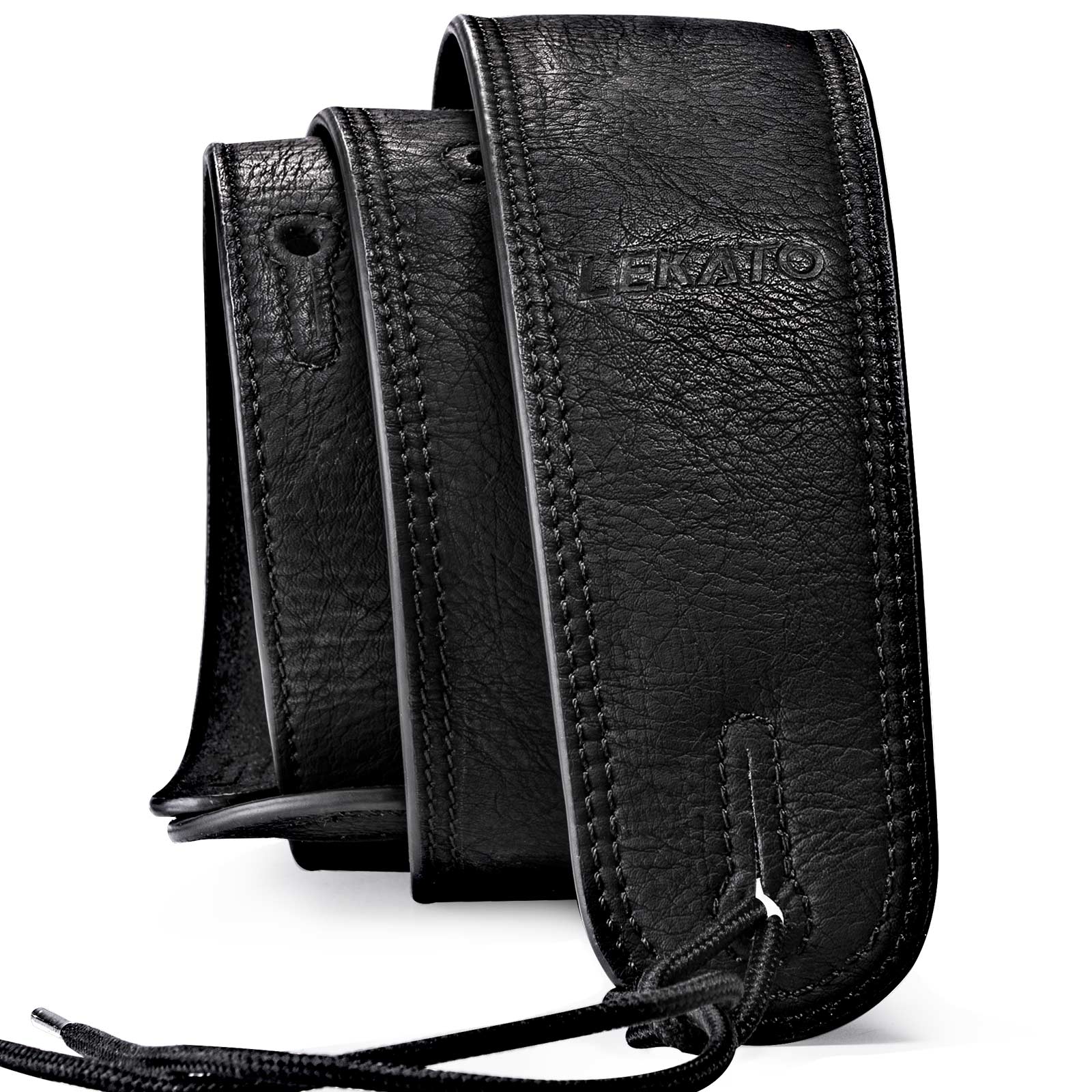 Lekato Artisan lederen basriem - Guitar Strap Padded recensie en prijs