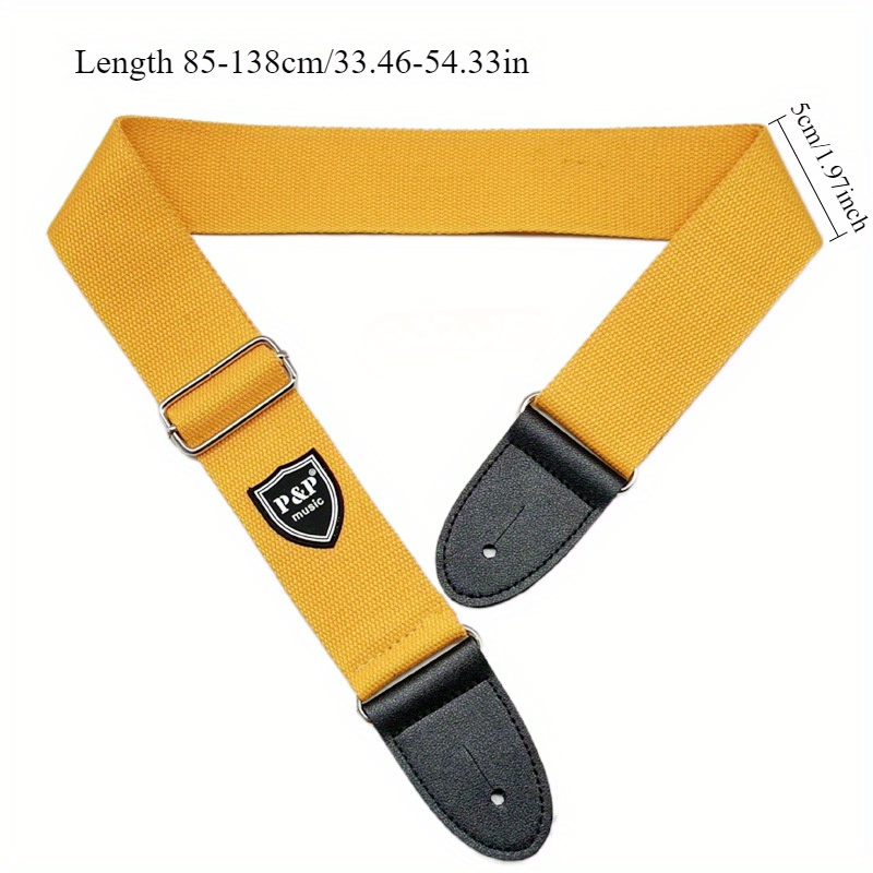 Levendige kleuren gitaarband - - Guitar Strap Padded recensie en prijs