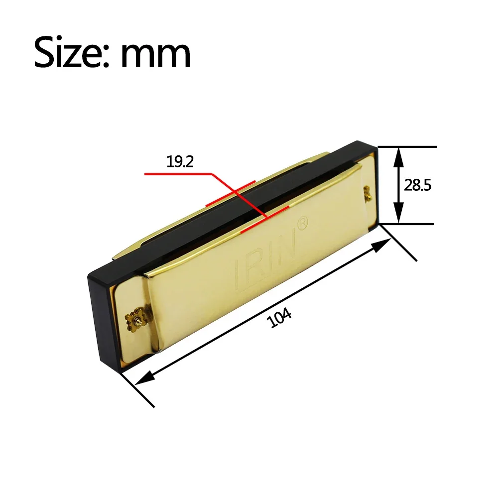 IRIN Mondharmonica 10-gaats 20 - Harmonica 10 Hole recensie en prijs