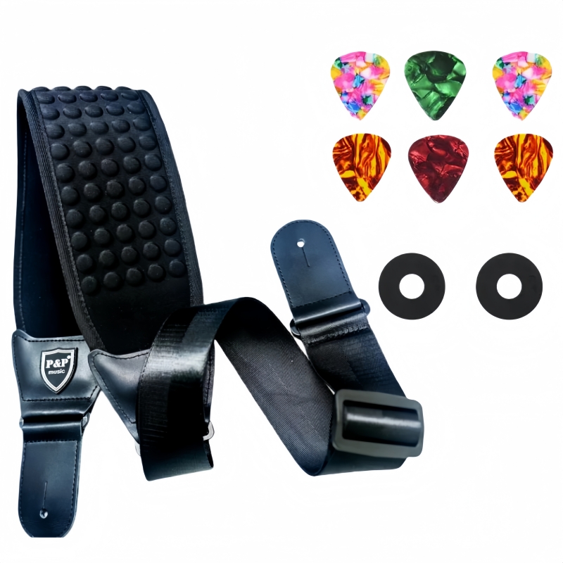 P&P Comfortabele 3D Spons Gita - Guitar Strap Padded recensie en prijs
