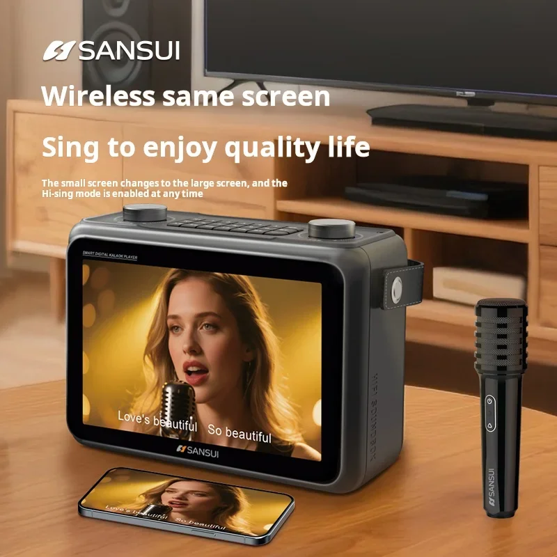 SANSUI K115 Video Karaoke Blue - Audio Music Lyrics recensie en prijs