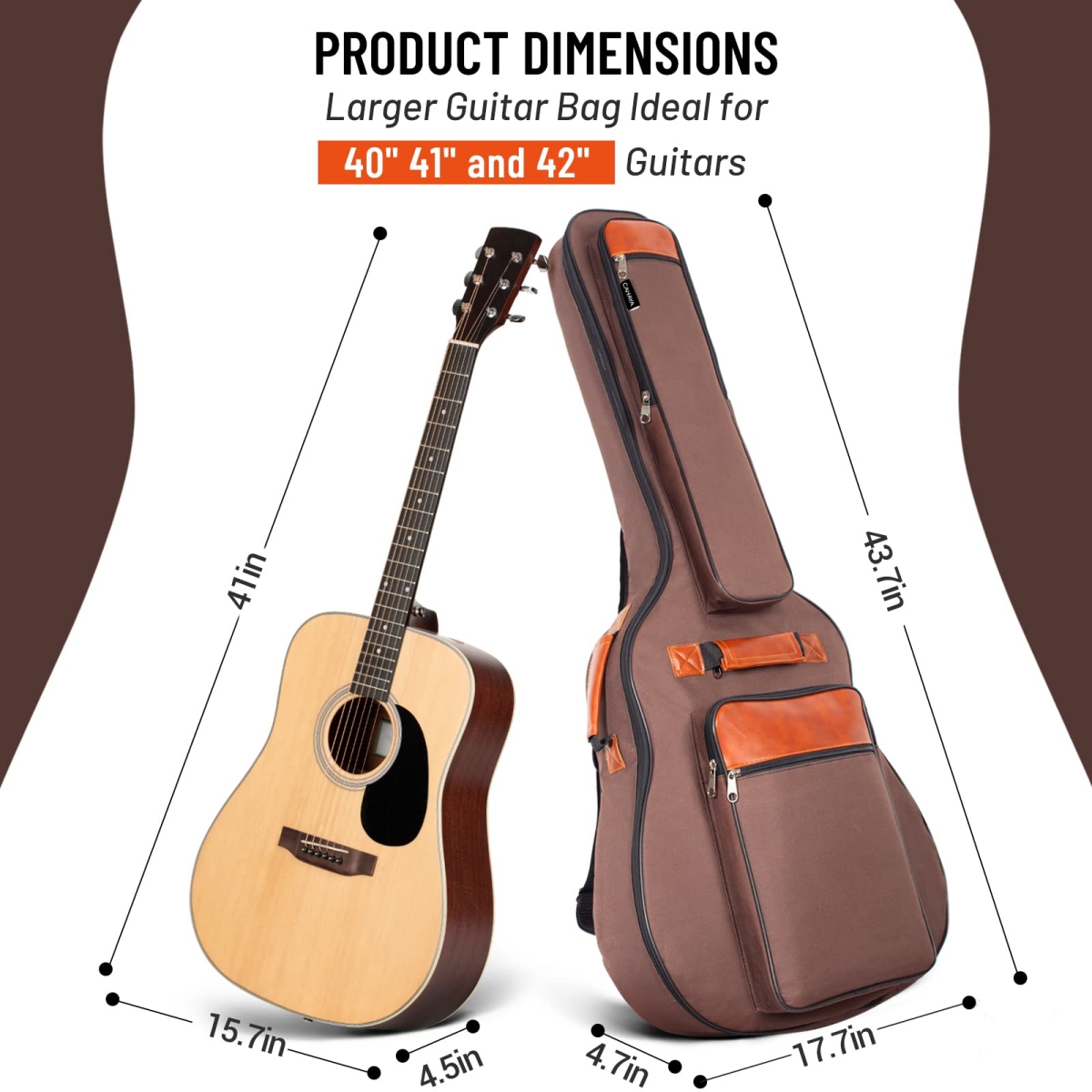 Miwayer-akoestische gitaartas, - Guitar Strap Padded recensie en prijs