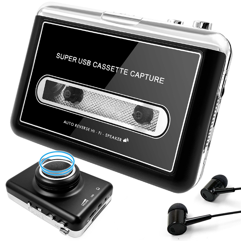 Draagbare Stereo USB Cassette  - Audio Music Converter To Mp3 recensie en prijs