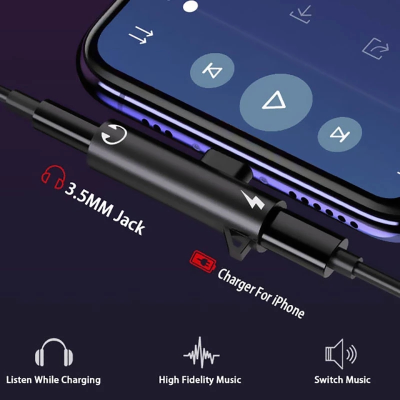 2 In1 Adapter Splitter Voor iP - Audio X Music recensie en prijs