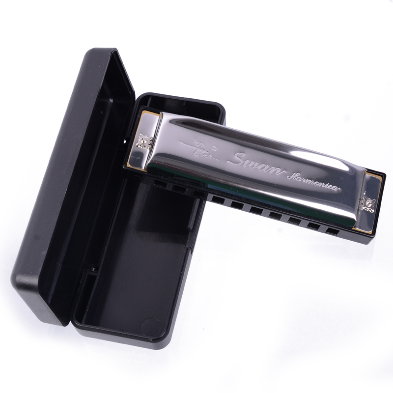 Swan Harmonica Blues SW1020-1  - Harmonica 10 Hole recensie en prijs