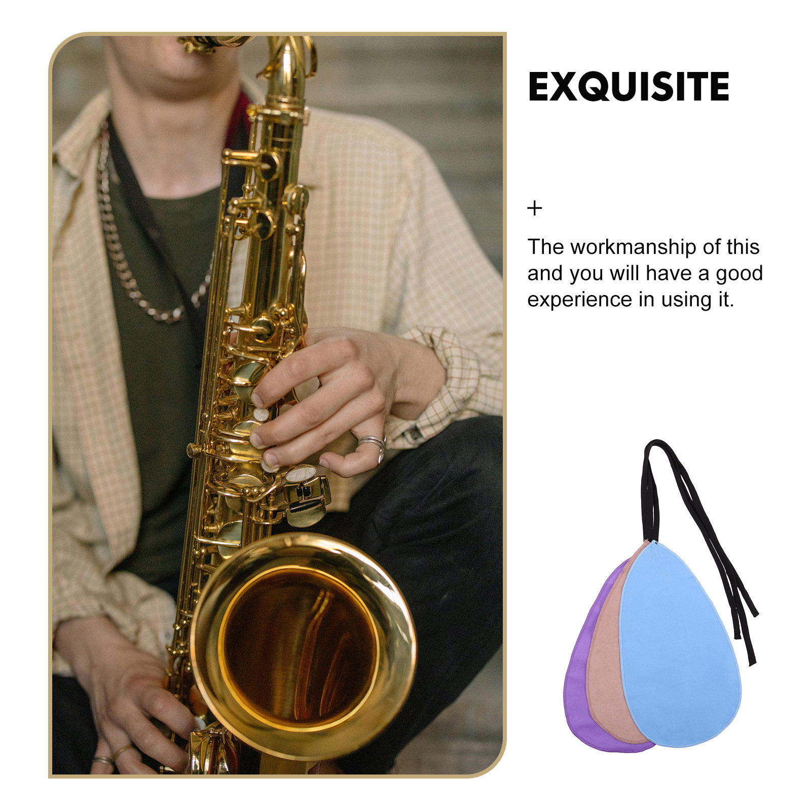 3 stuks zachte vezelreinigings - Clarinet Care Kit recensie en prijs