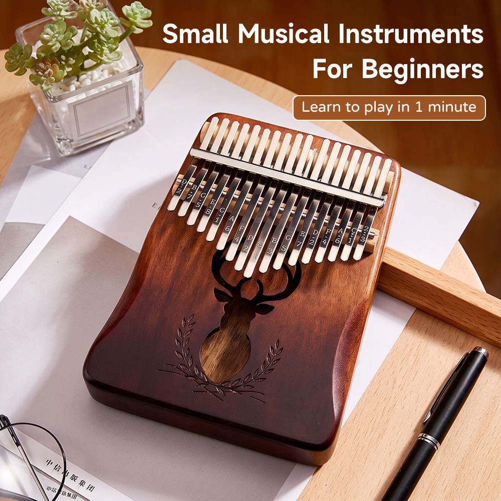 21-toetsen mahonie kalimba, 17 - Kalimba Thumb Piano recensie en prijs
