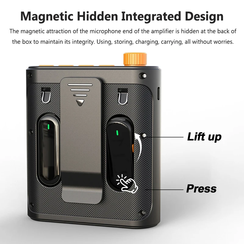 Draagbare stemversterker met l - Portable Amplifier Mini recensie en prijs