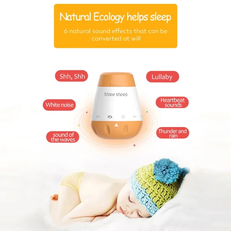 Baby White Noise Machine Slimm - Audio Music Generator recensie en prijs