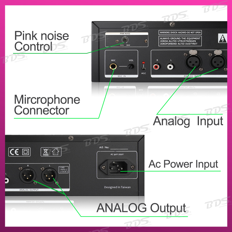 BDS PP-131P Rackmount audio-an - Audio Music Generator recensie en prijs