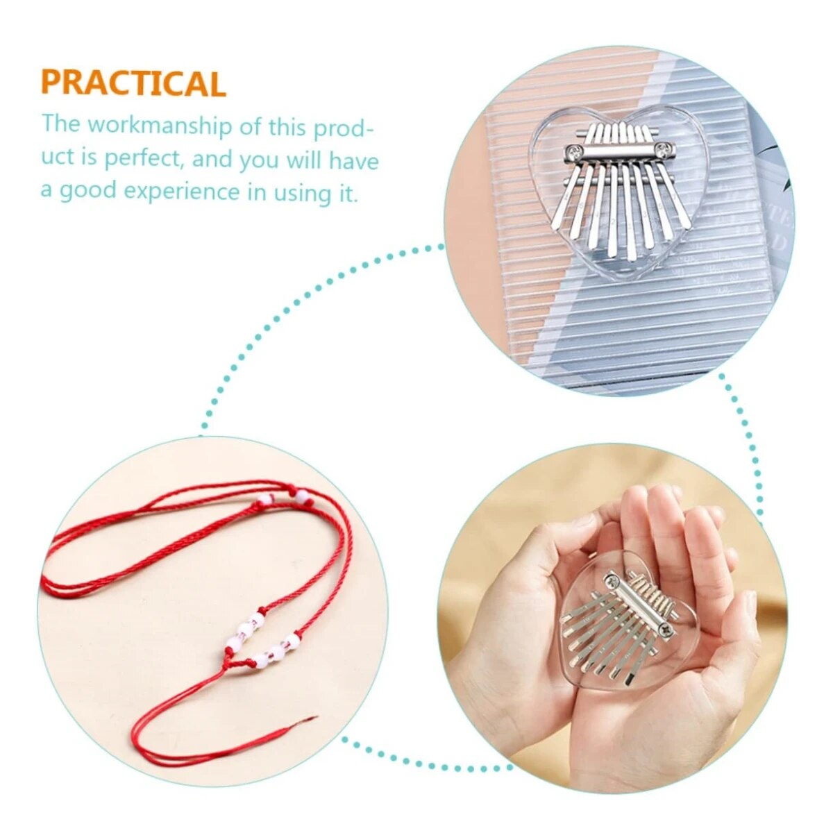 Miwayer 8 Toetsen Mini Kalimba - Kalimba Thumb Piano recensie en prijs