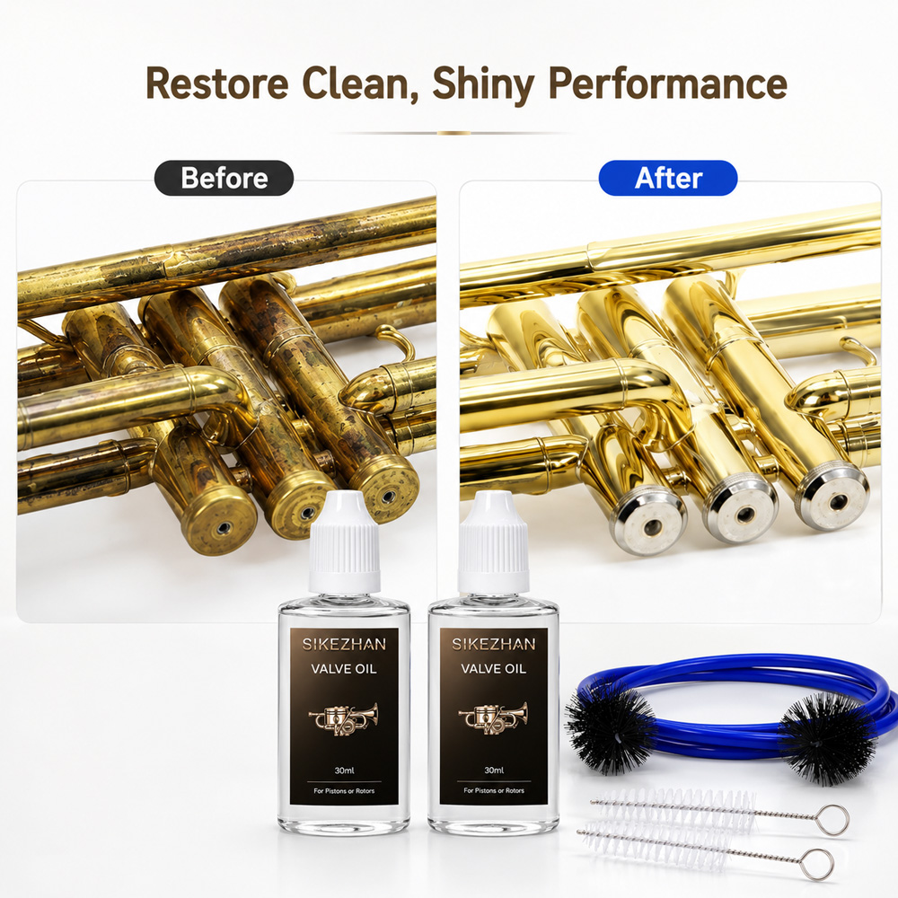 Trompetreinigingsset 2 stuks v - Trumpet Valve Oil recensie en prijs