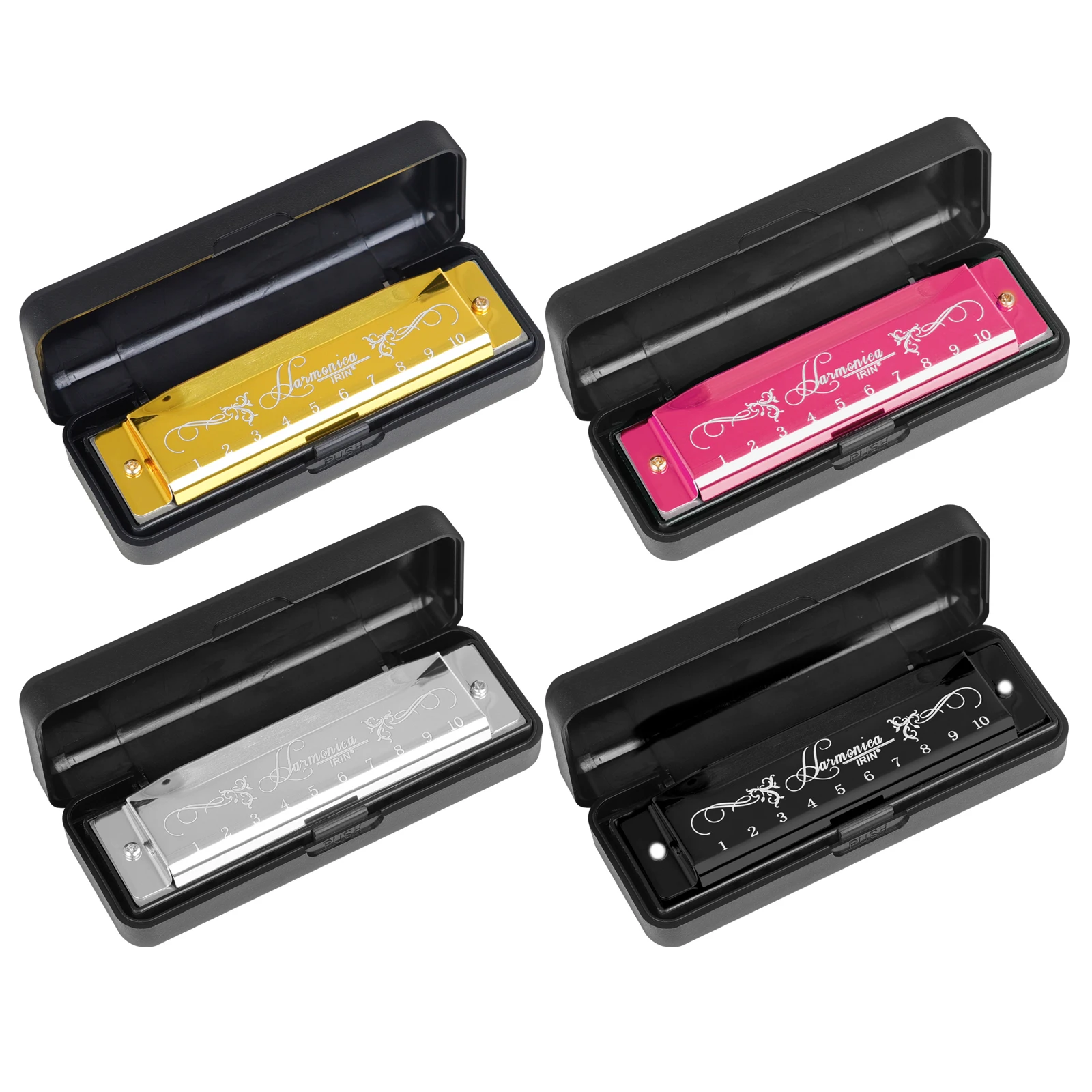 IRIN 10-gaats 20-tone mondharm - Harmonica 10 Hole recensie en prijs