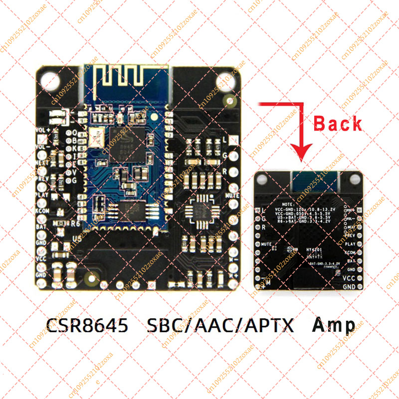 DC 12 V/5 V CSR8645 APT-X Loss - Audio X Music recensie en prijs