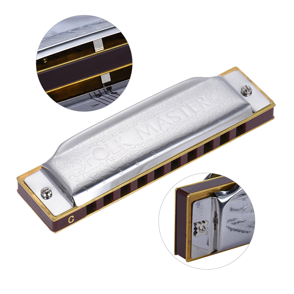 Suzuki Folkmaster Blues Harmon - Harmonica 10 Hole recensie en prijs