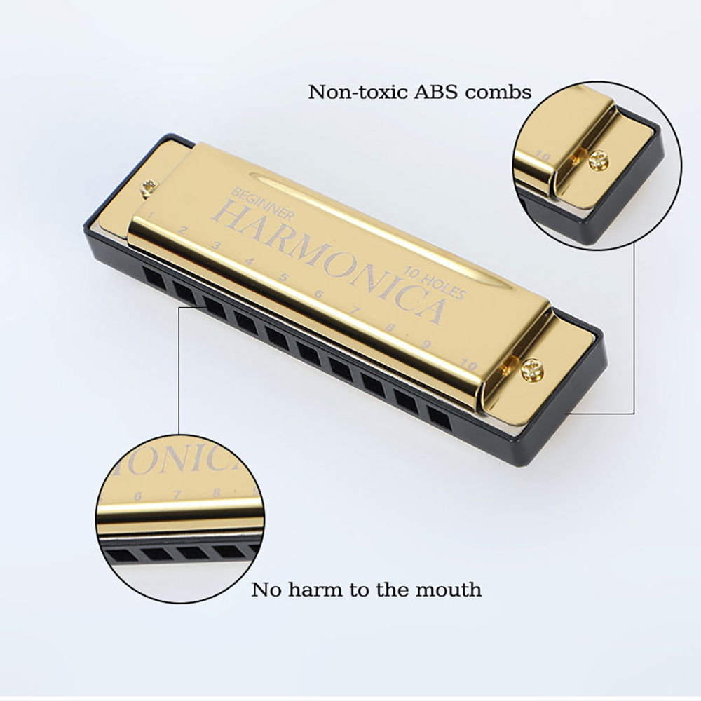 10-gaats C mondharmonica Blues - Harmonica 10 Hole recensie en prijs