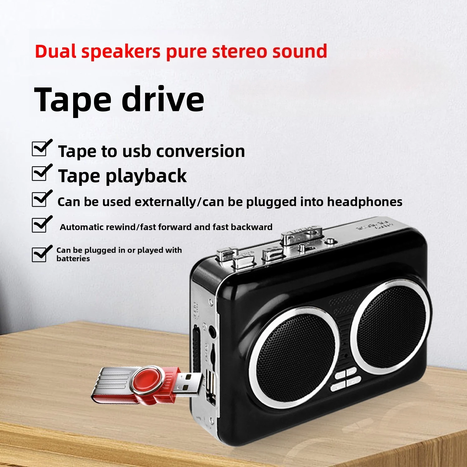 USB-cassettespeler Muziek Audi - Audio Music Converter To Mp3 recensie en prijs