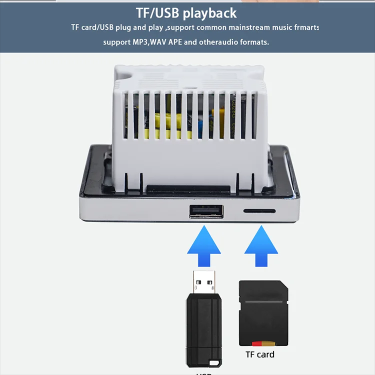 Bluetooth Muur Versterker Home - Audio Music Generator recensie en prijs