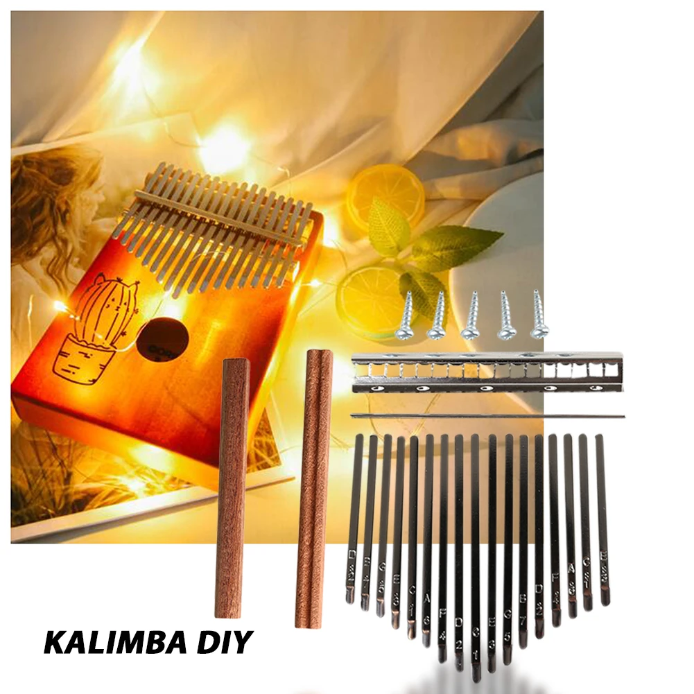 DIY 17-toons Kalimba-toetsen T - Kalimba Thumb Piano recensie en prijs
