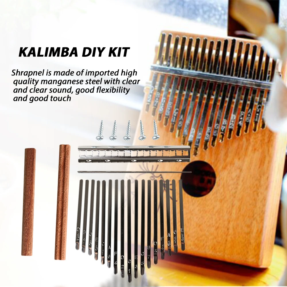 DIY 17-toons Kalimba-toetsen T - Kalimba Thumb Piano recensie en prijs