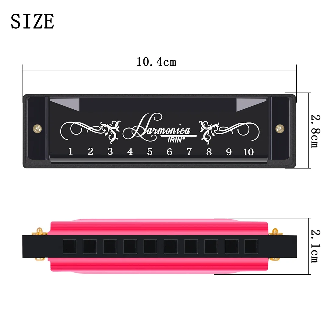 IRIN Mondharmonica 10 Gaten 10 - Harmonica 10 Hole recensie en prijs