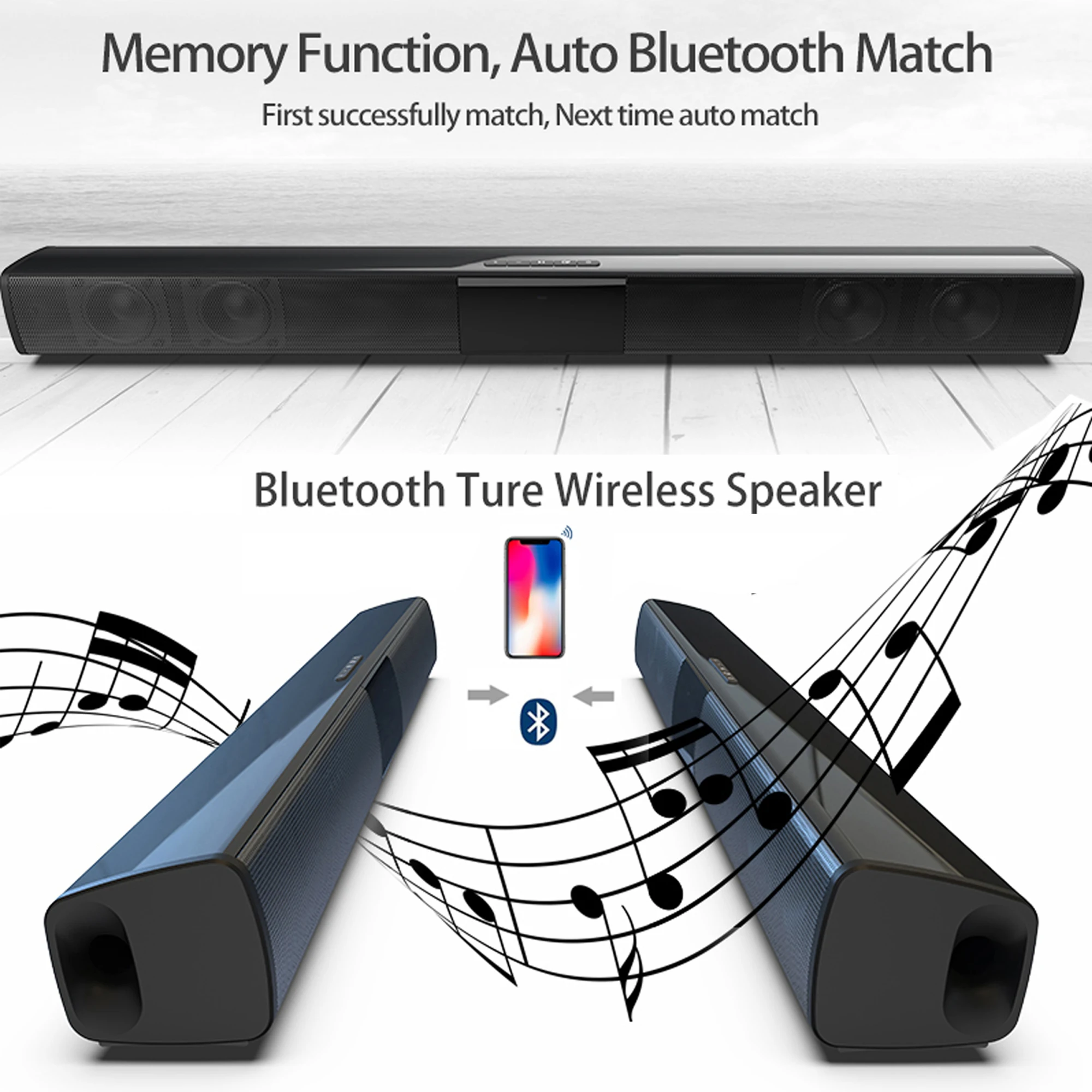 40W High Power Soundbar voor T - Audio Music Generator recensie en prijs