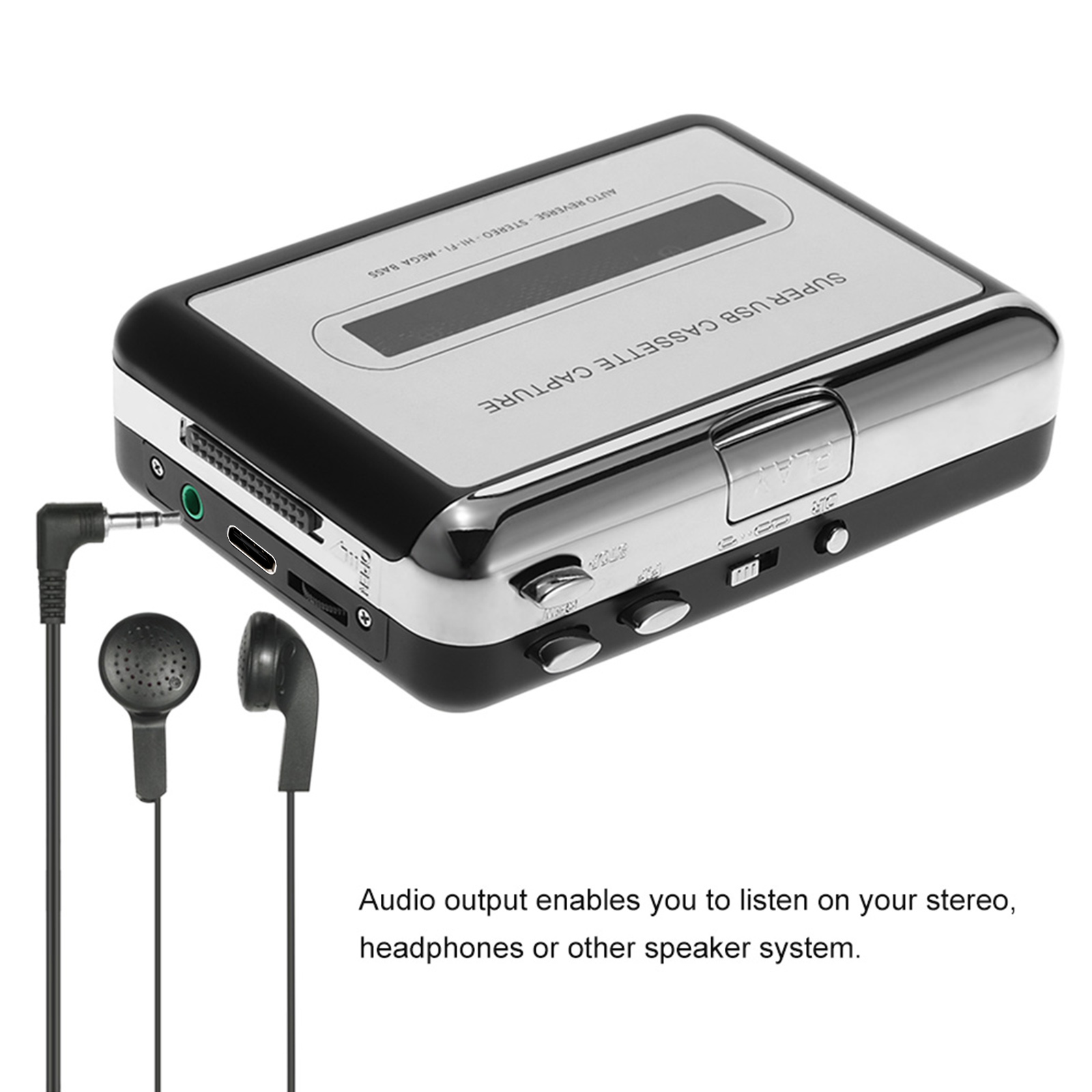 Usb Cassette Capture Cassette  - Audio Music Converter To Mp3 recensie en prijs