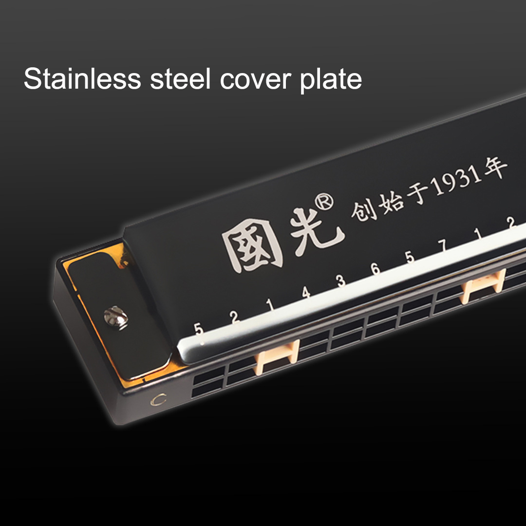 Guoguang Tremolo Harmonica 24- - Harmonica 10 Hole recensie en prijs