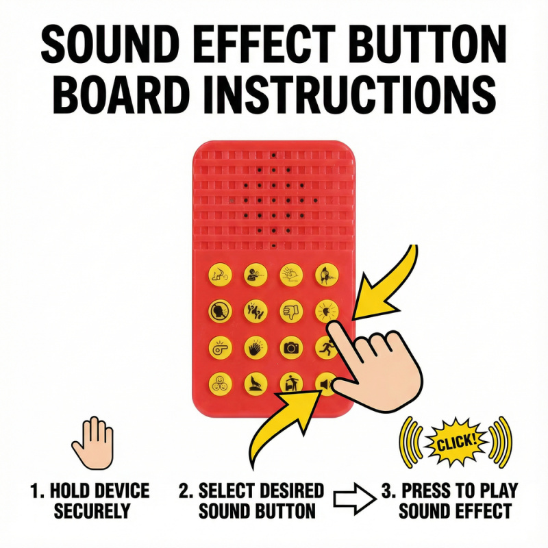 Nieuwigheid Squeeze Sound Box  - Audio Music Generator recensie en prijs