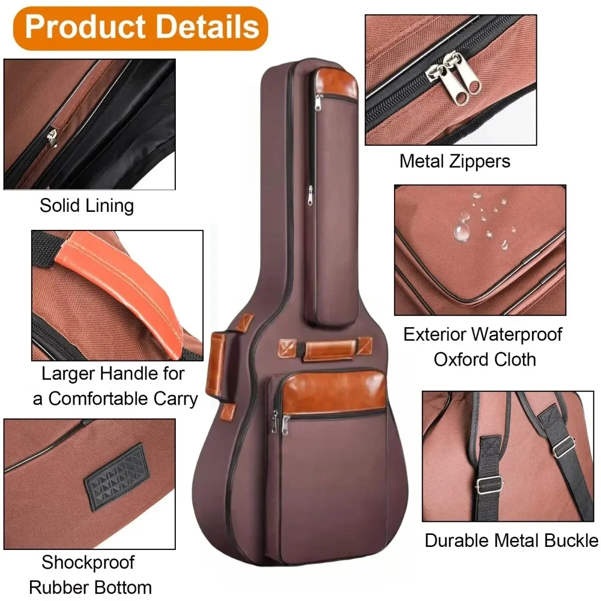 41 inch 10mm katoenen pad verd - Guitar Strap Padded recensie en prijs