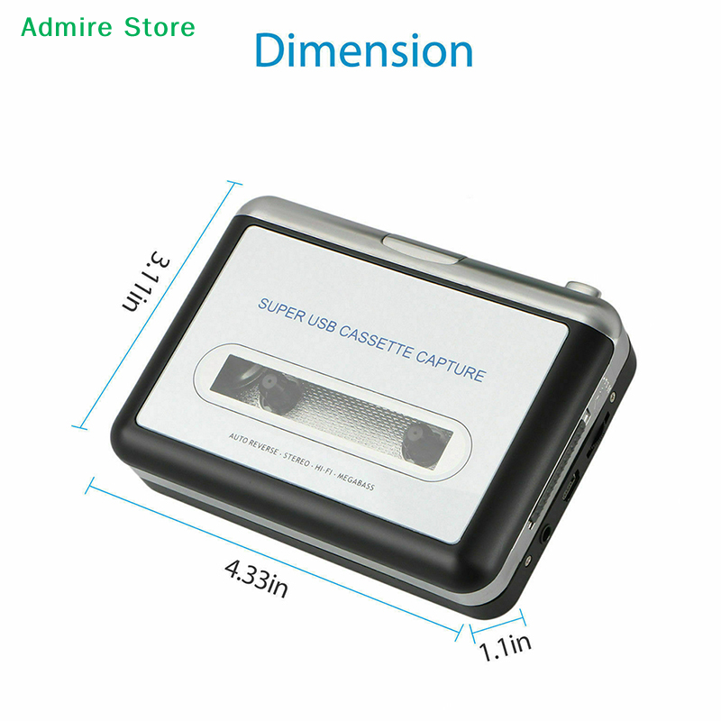 [G]Draagbare USB-cassetteband- - Audio Music Converter To Mp3 recensie en prijs