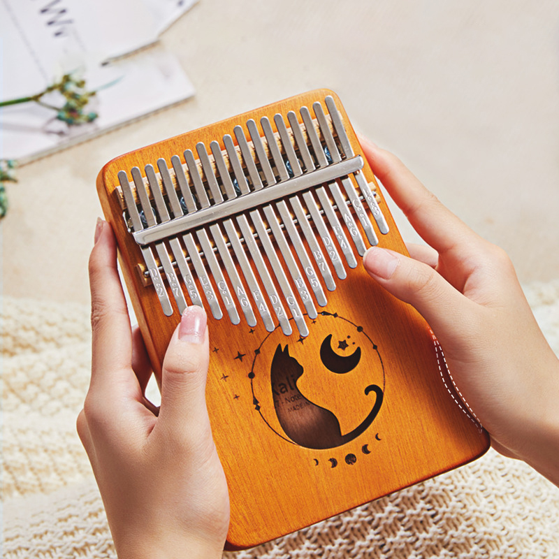17-toetsen Kalimba kleurverloo - Kalimba Thumb Piano recensie en prijs